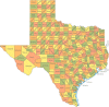 real estate values in texas